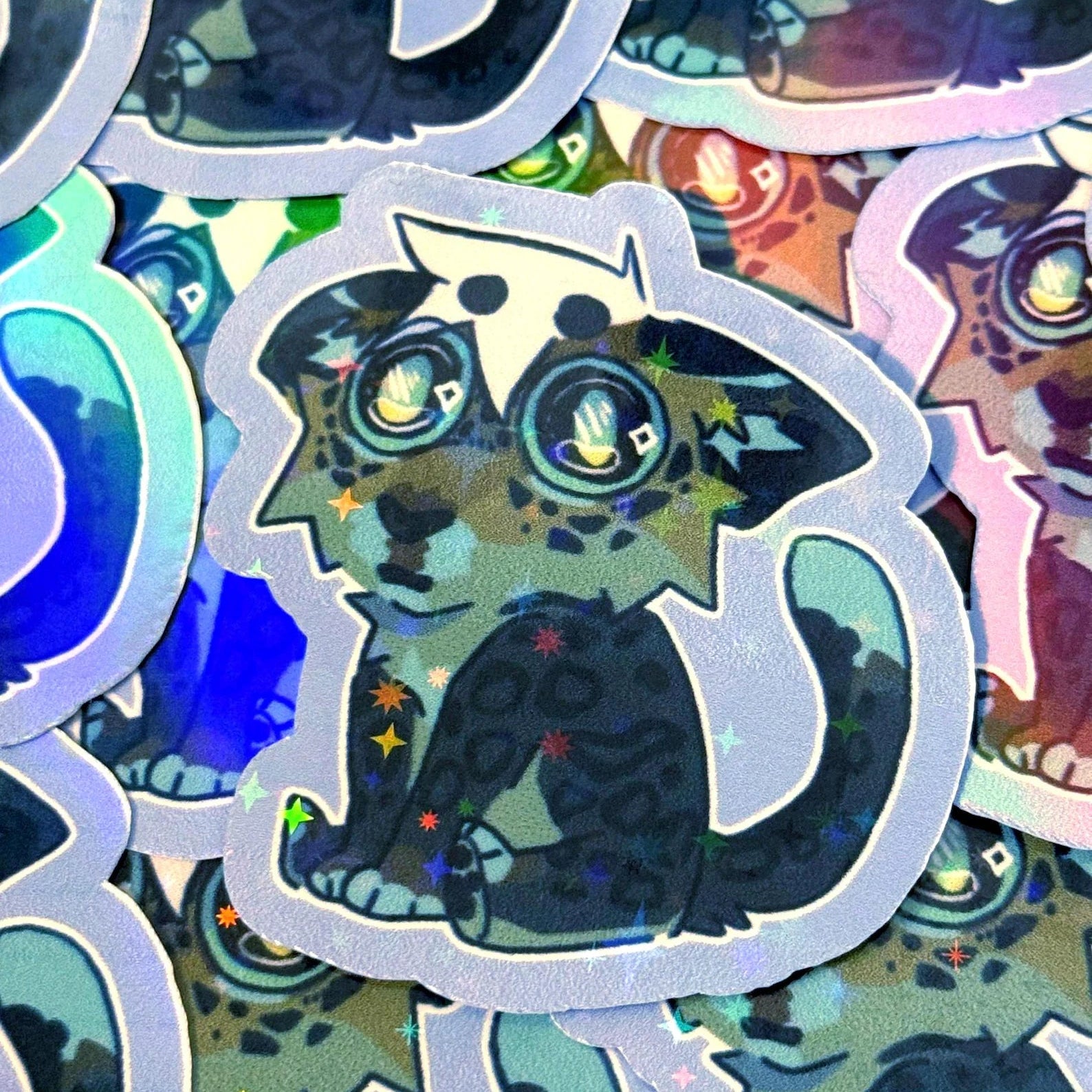 Dumb Furry Sticker HOLO